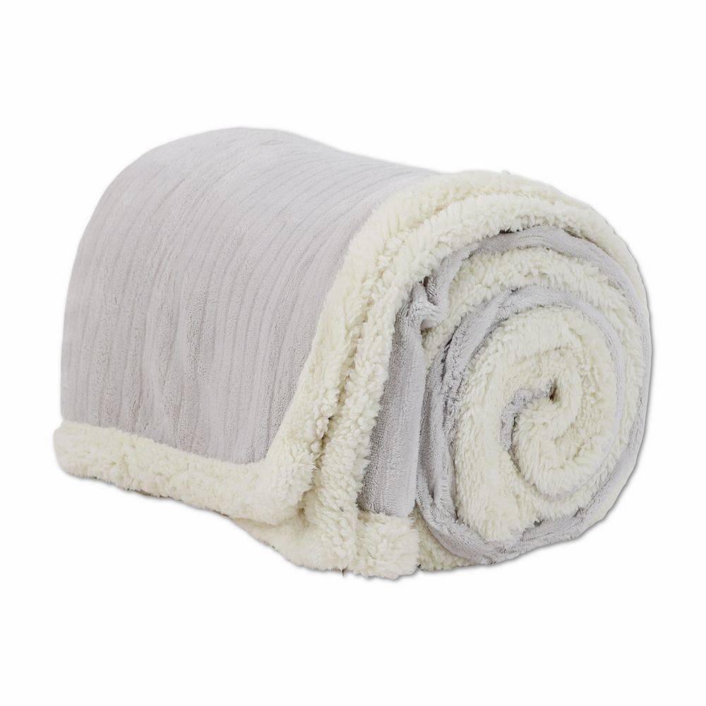 Plaid Sherpa Aspen Velluto Ghiaccio