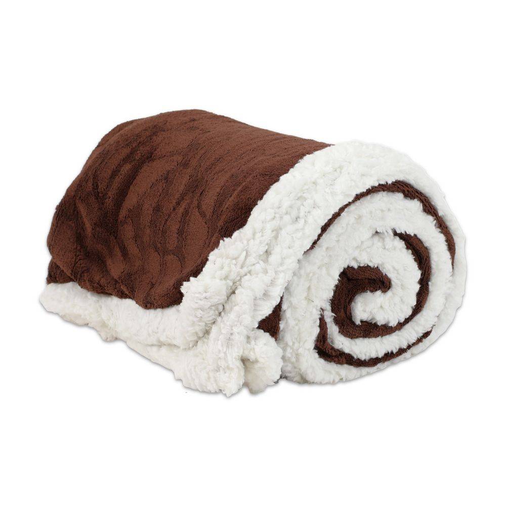 Plaid Sherpa Aspen Marrone