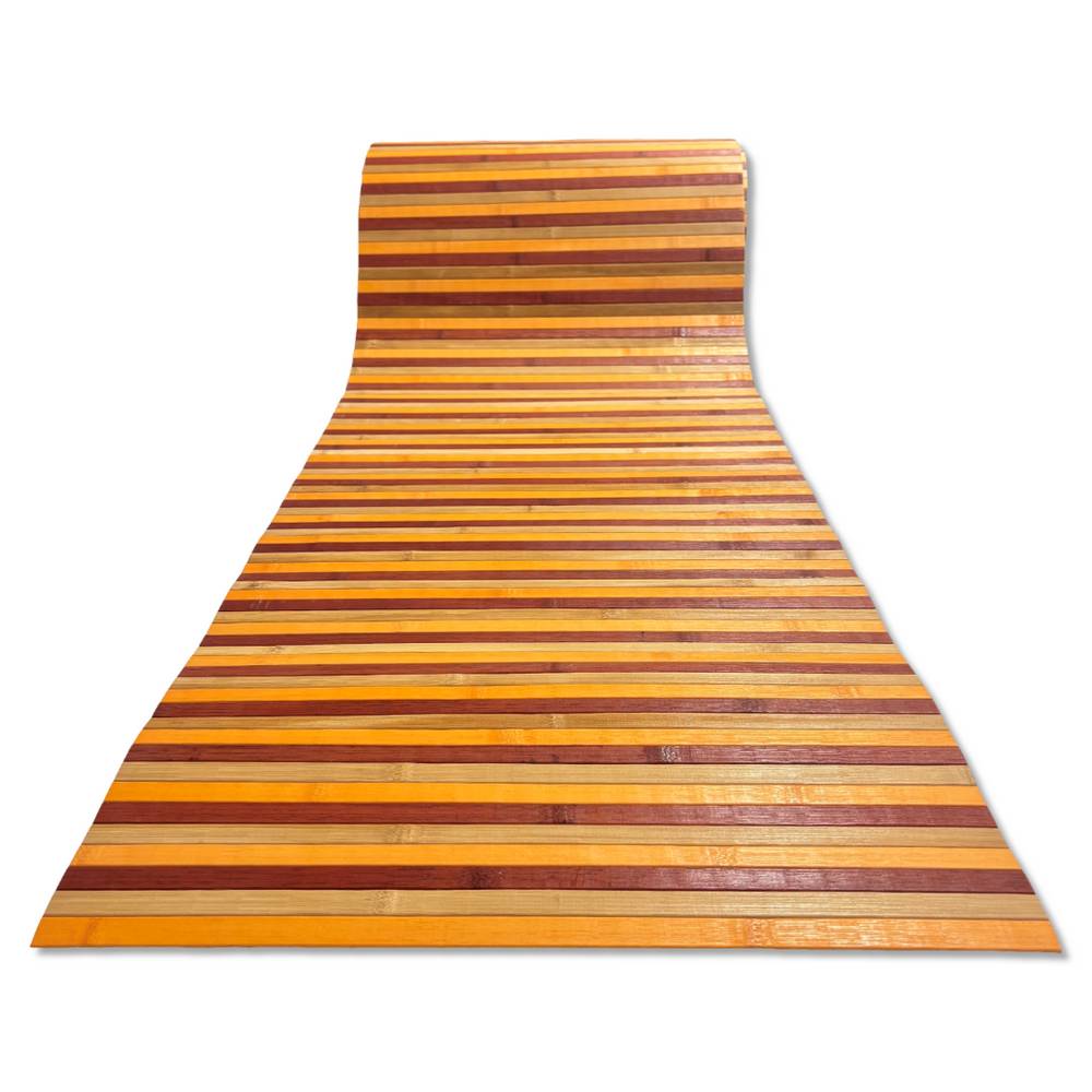 Passatoia a metro in bamboo degradè Naturale 50 x 170