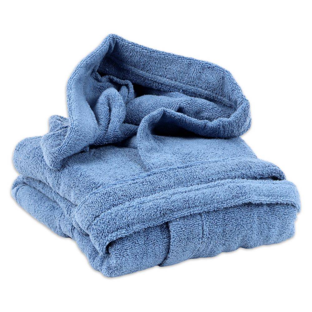 Accappatoio in Cotone con cappuccio Zero Polvere Personalizzato