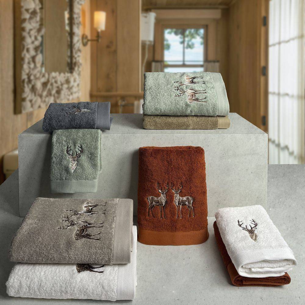 Coppia asciugamani CREOLE Cervinia Ruggine