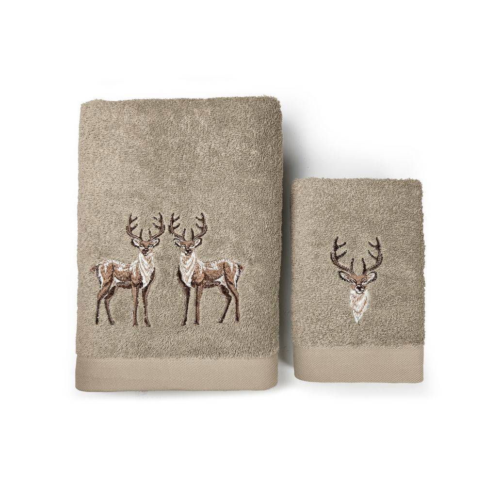 Coppia asciugamani CREOLE Cervinia Beige