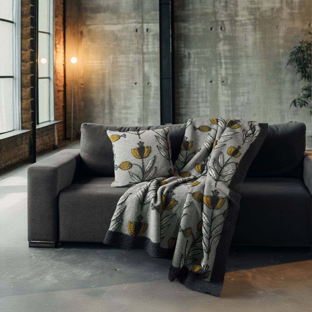 Plaid CREOLE in Lana Cotta Greta 150 x 200