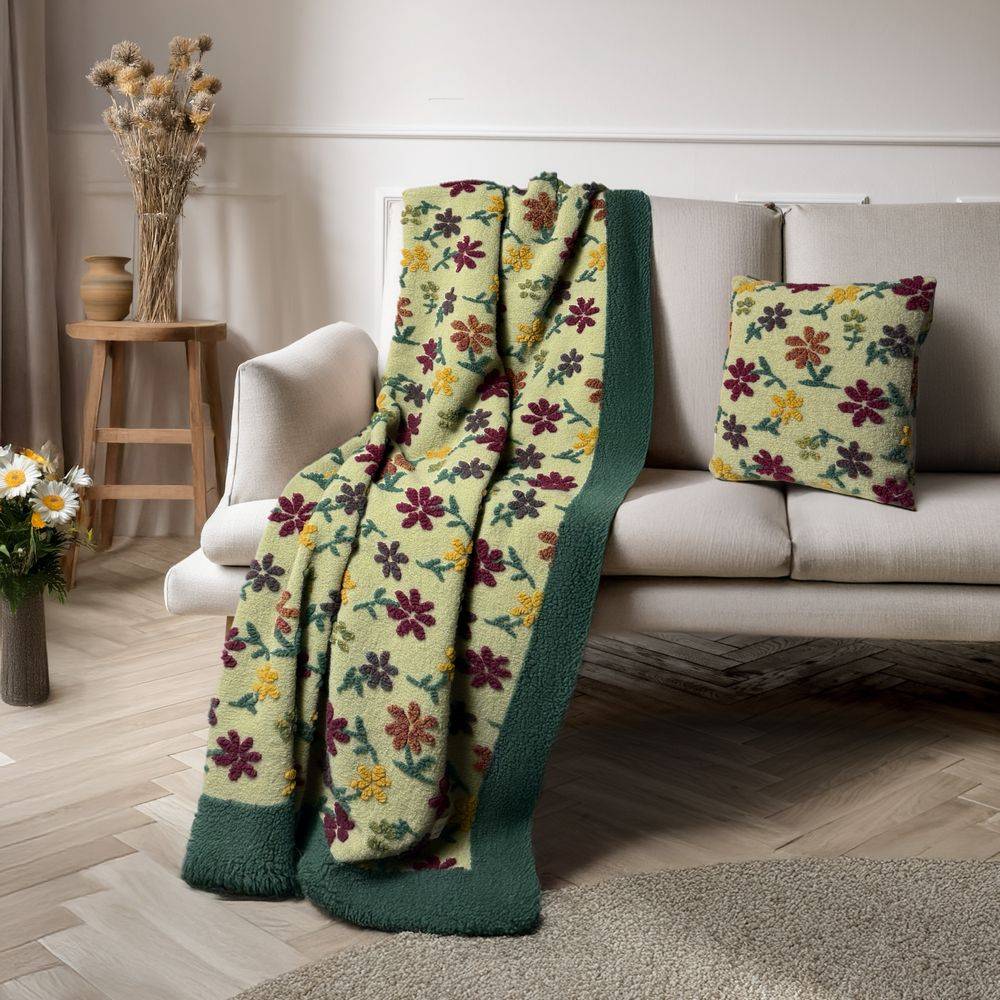 Plaid CREOLE in Lana Cotta Nada 150 x 200