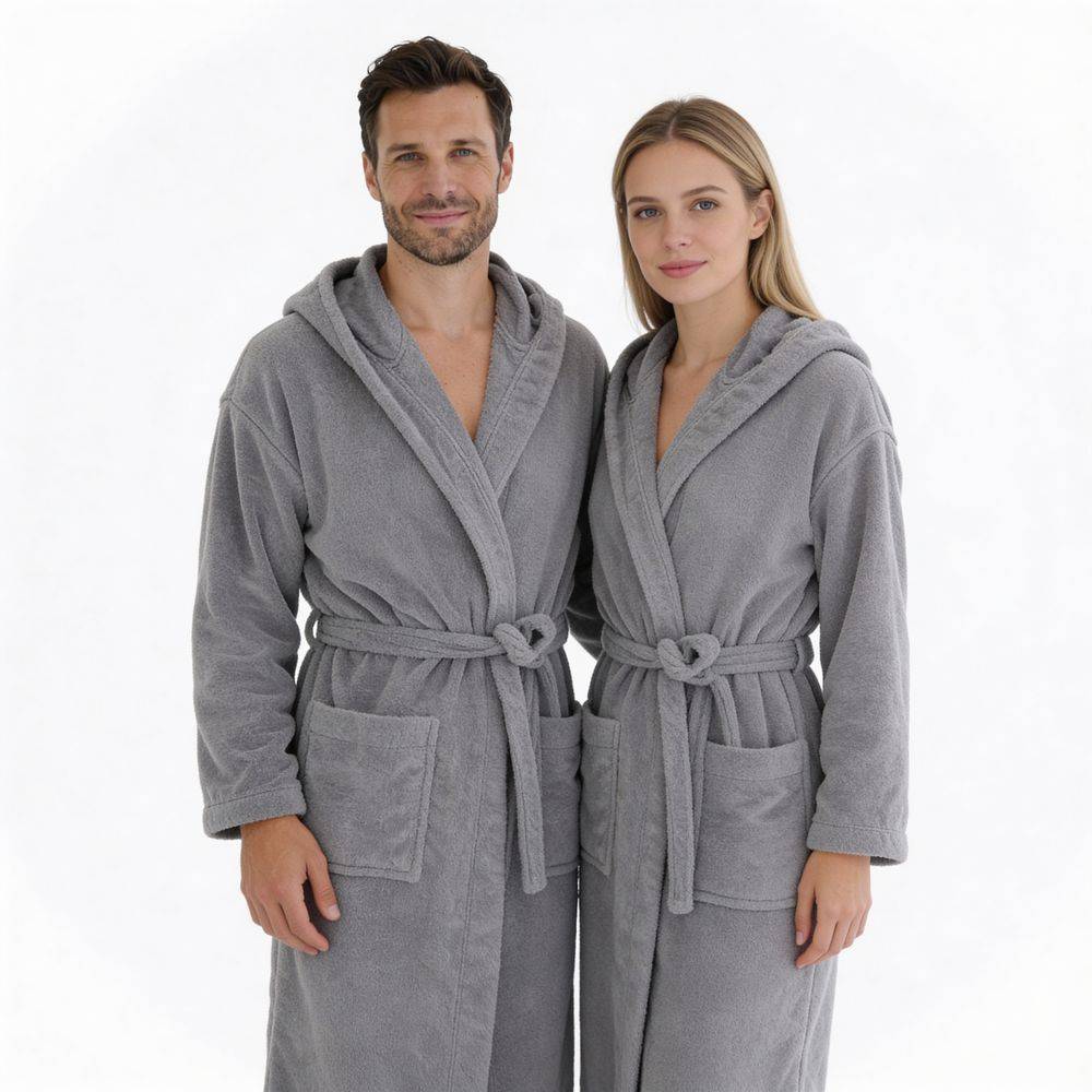 Accappatoio in Cotone con cappuccio Zero Fumo Personalizzato