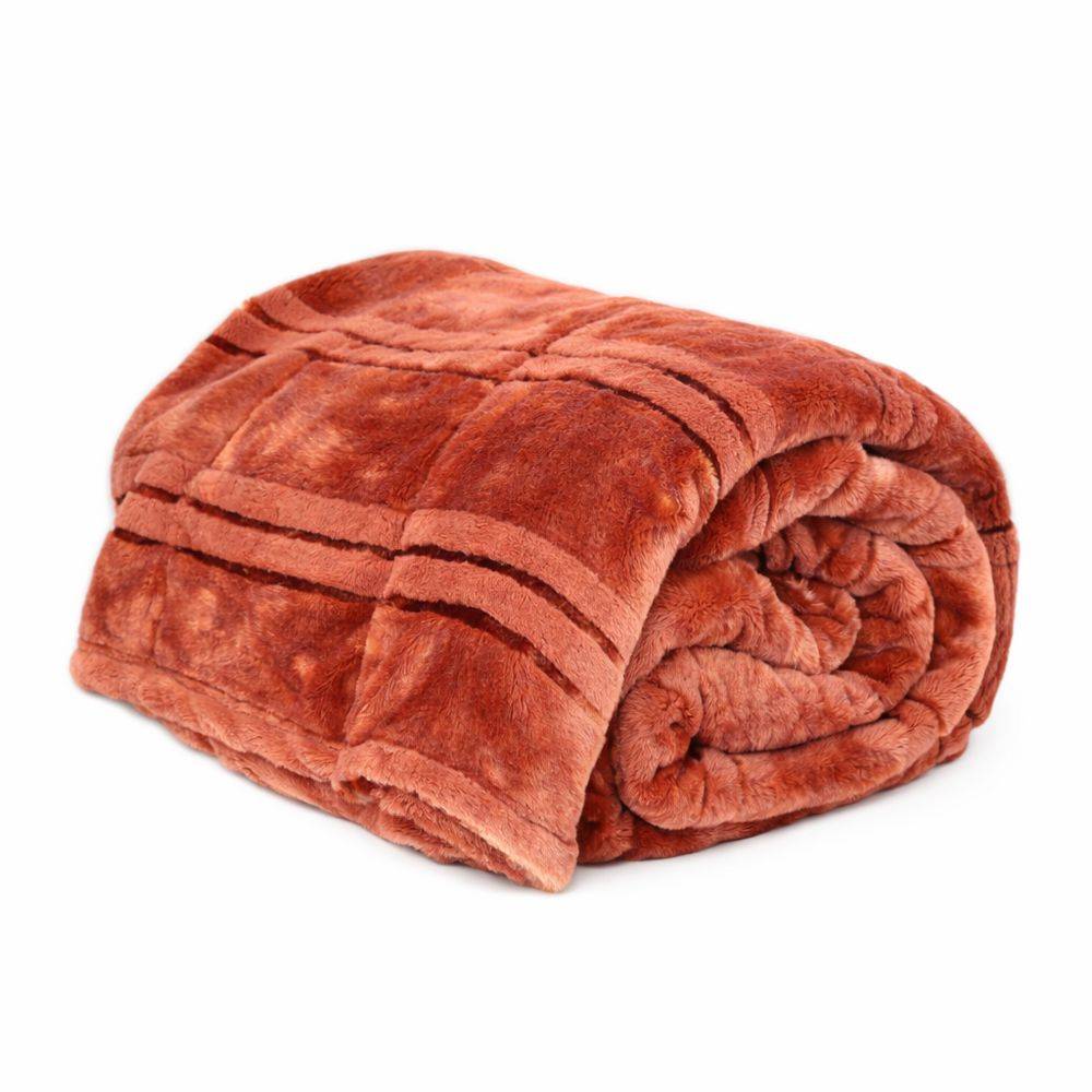 Plaid Flannel Elegance Ruggine dettaglio Lurex