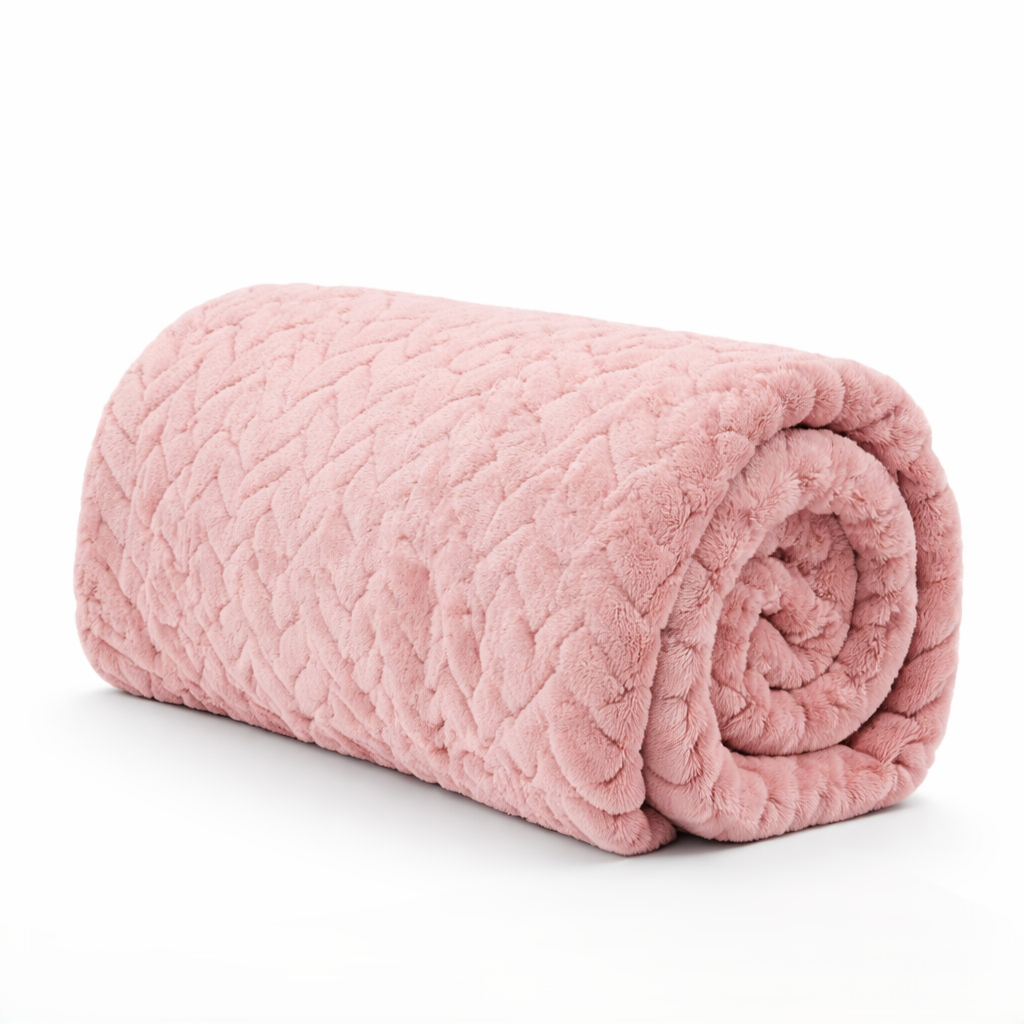 Plaid Flannel Elegance Spigato Rosa