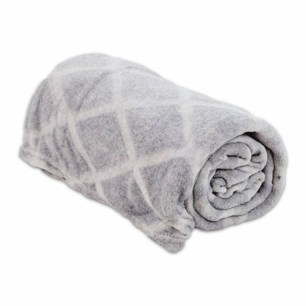 Plaid Flannel Elegance Rombi grigio chiaro