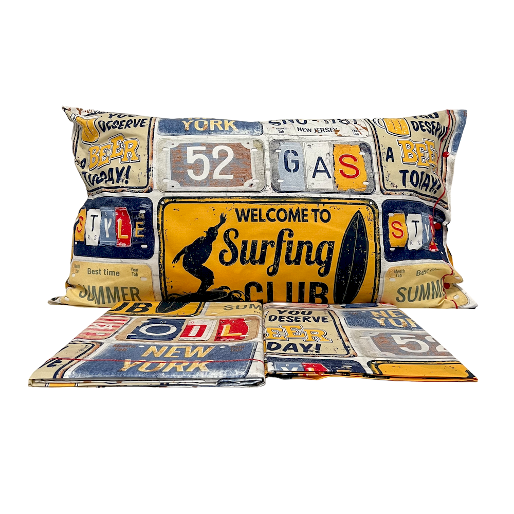 Completo Lenzuola Vintage Matrimoniale