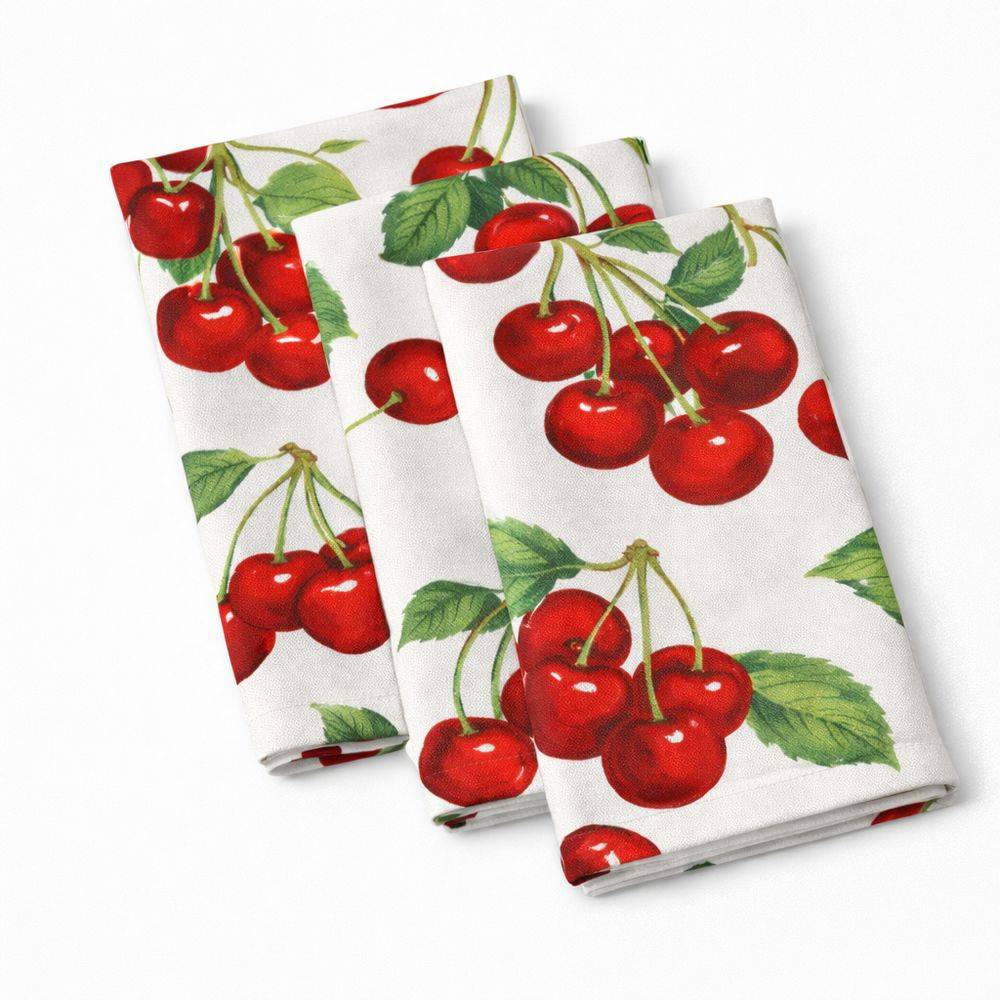 Tovagliolo su misura Ciliegie