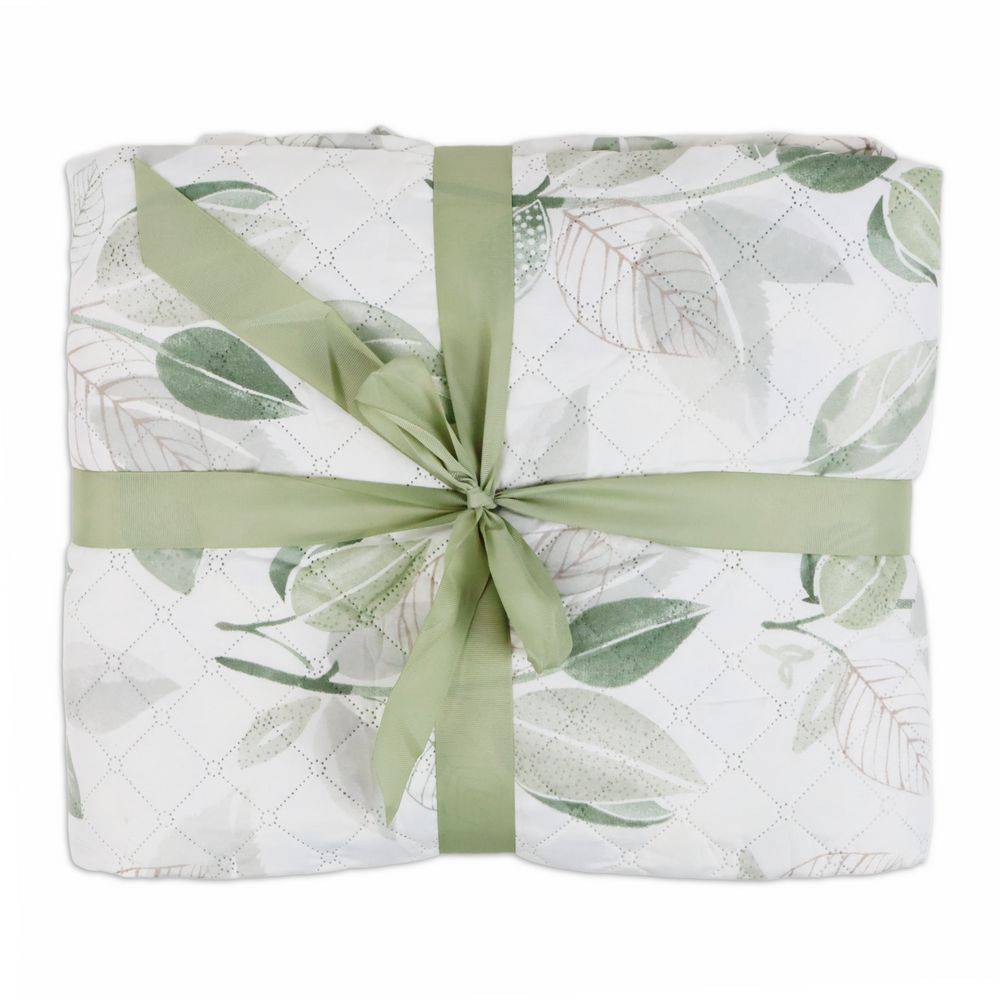 Boutis Copriletto mezzastagione Pinsonic Armonia Verde Matrimoniale