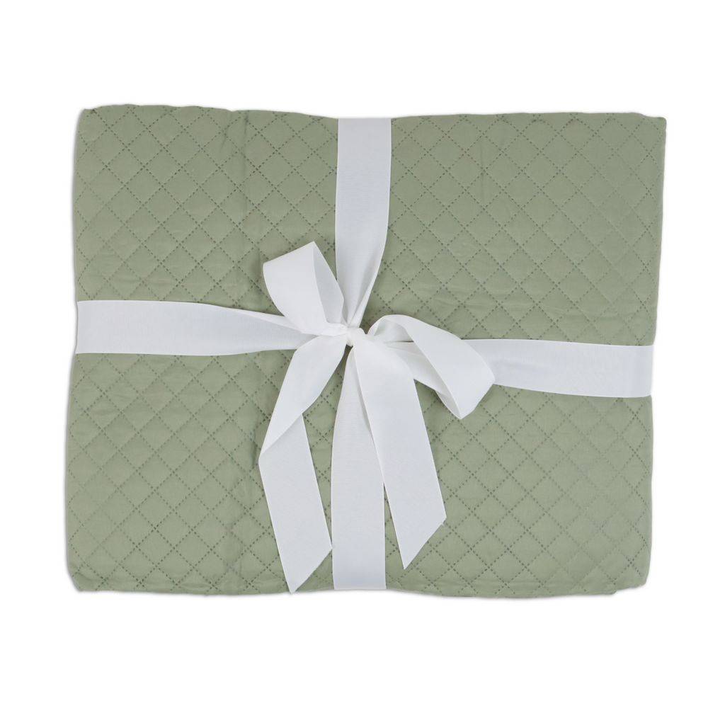 Boutis Copriletto mezzastagione Diamond Verde Matrimoniale