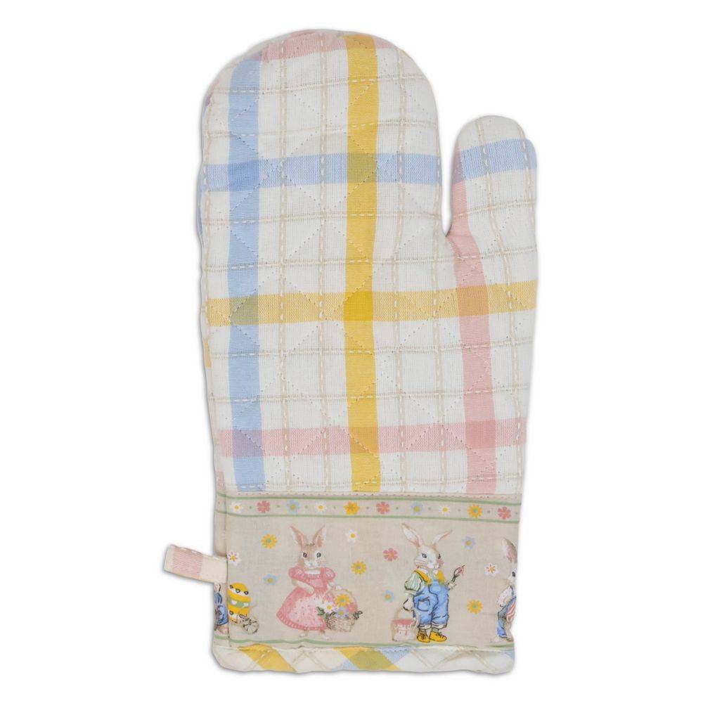 Set guanto + presine Coniglietti