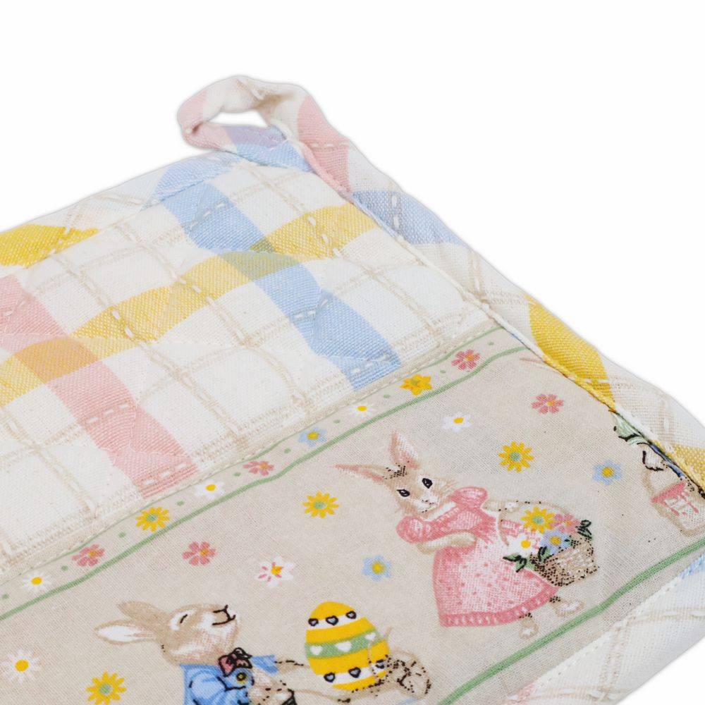 Set guanto + presine Coniglietti