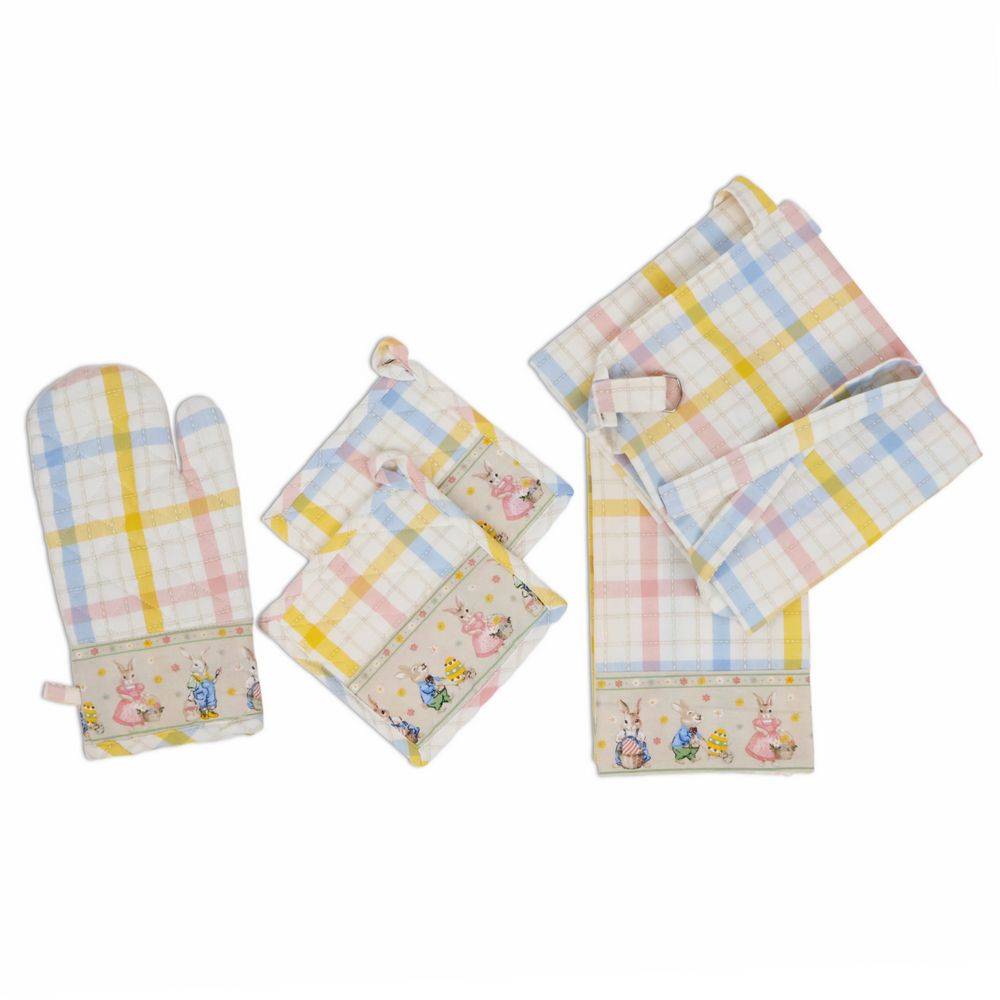 Set Cucina + Grembiule Coniglietti