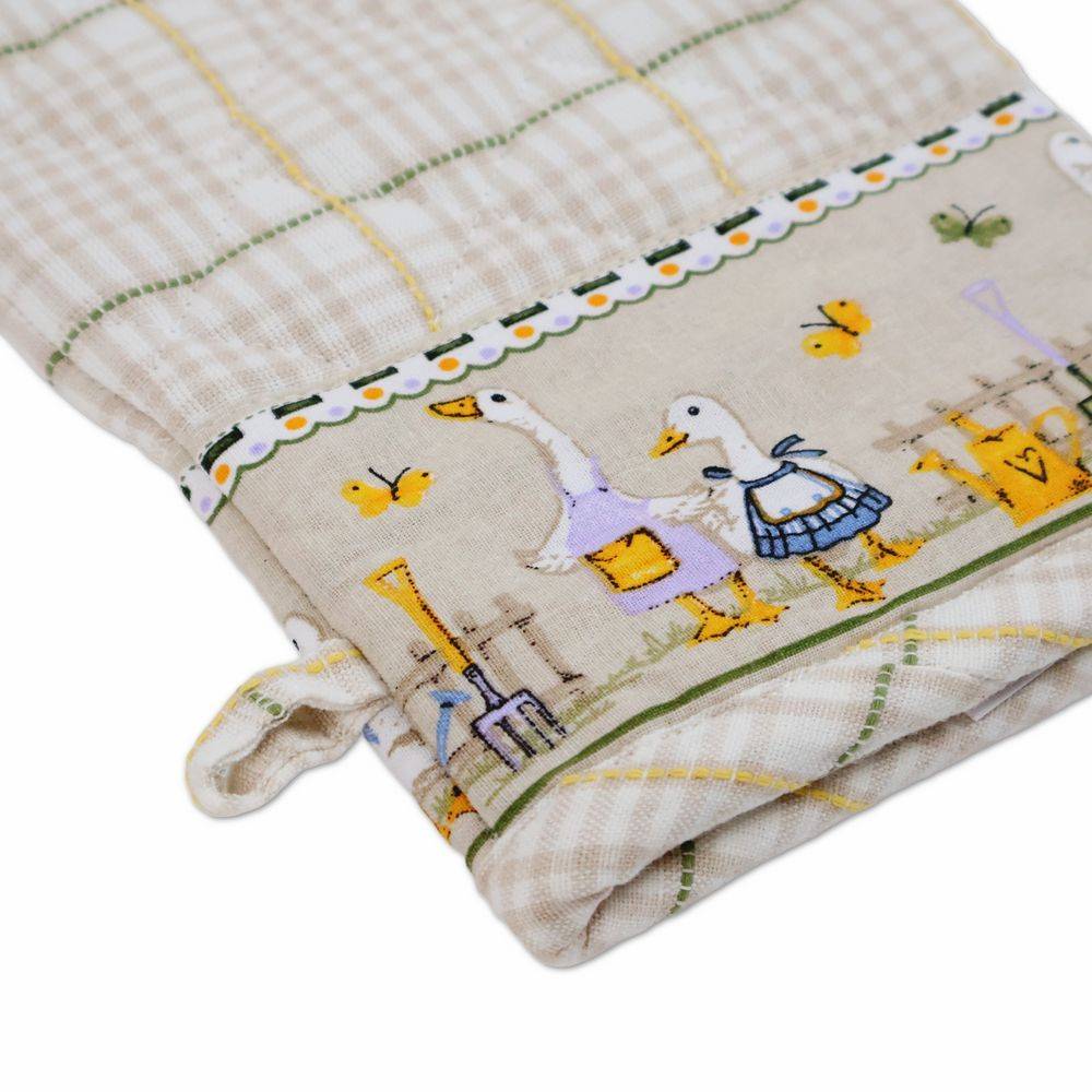 Set guanto + presine Ochette