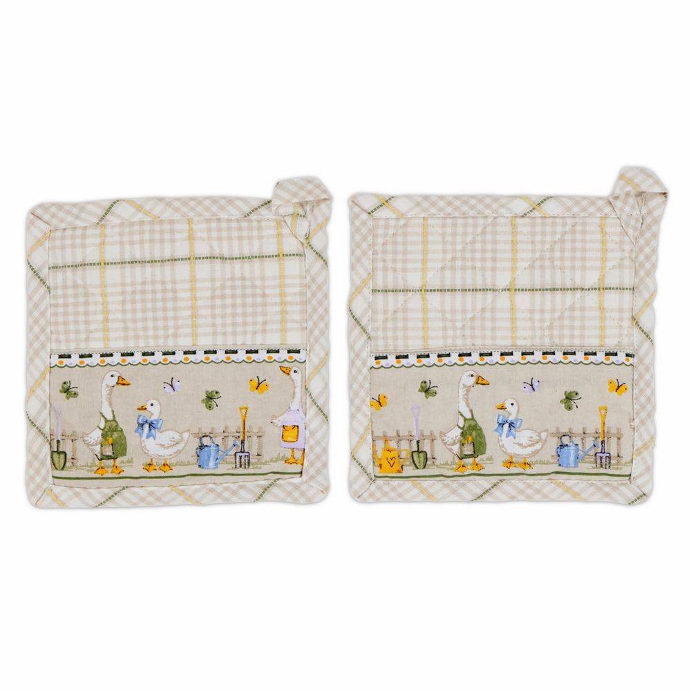 Set guanto + presine Ochette