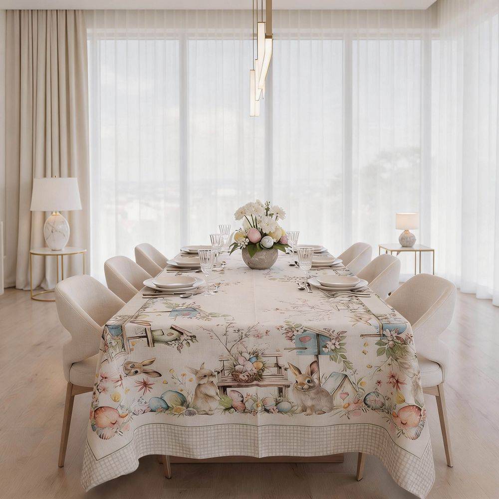 Tovaglia stampa digitale Soft Bunny 140 x 240
