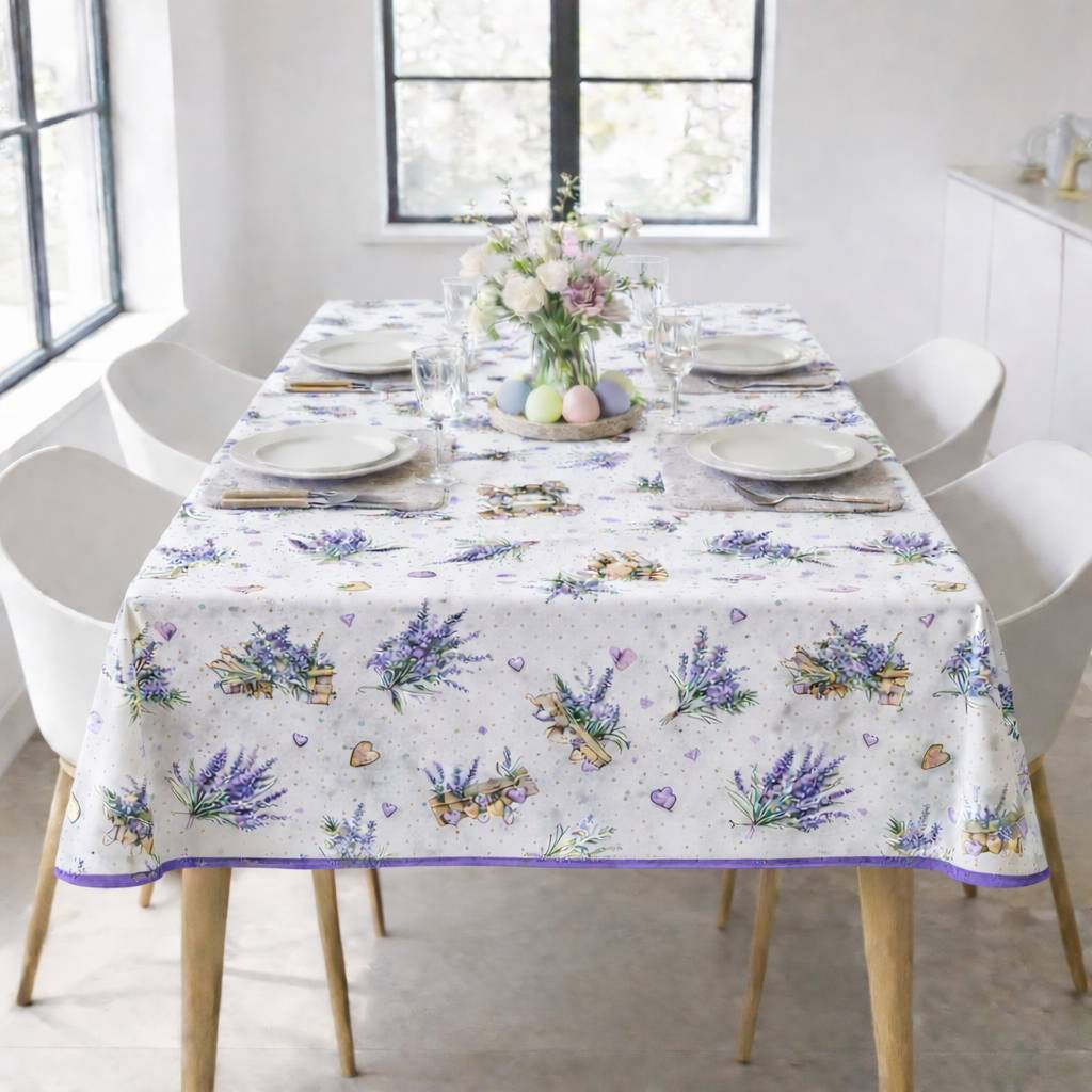 Tovaglia antimacchia Lavanda 150 x 180