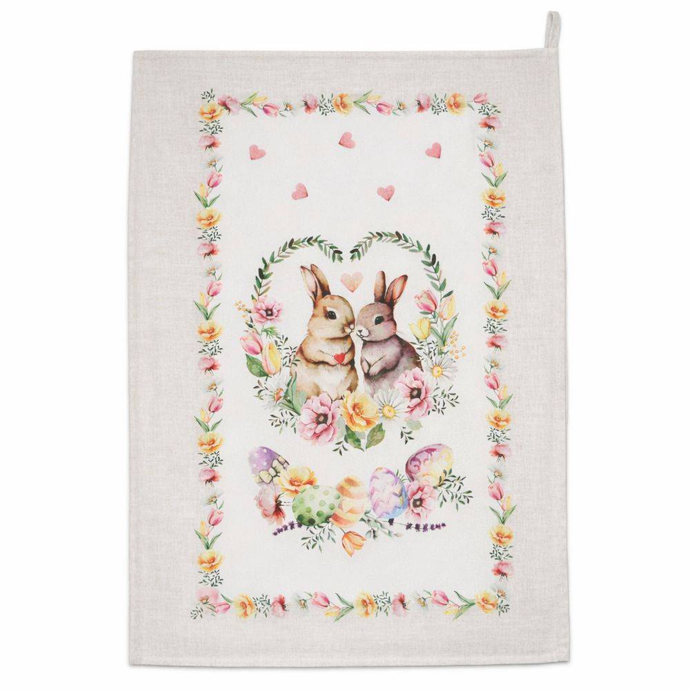 Canovaccio Stampa Digitale Rabbit Coppietta Innamorata