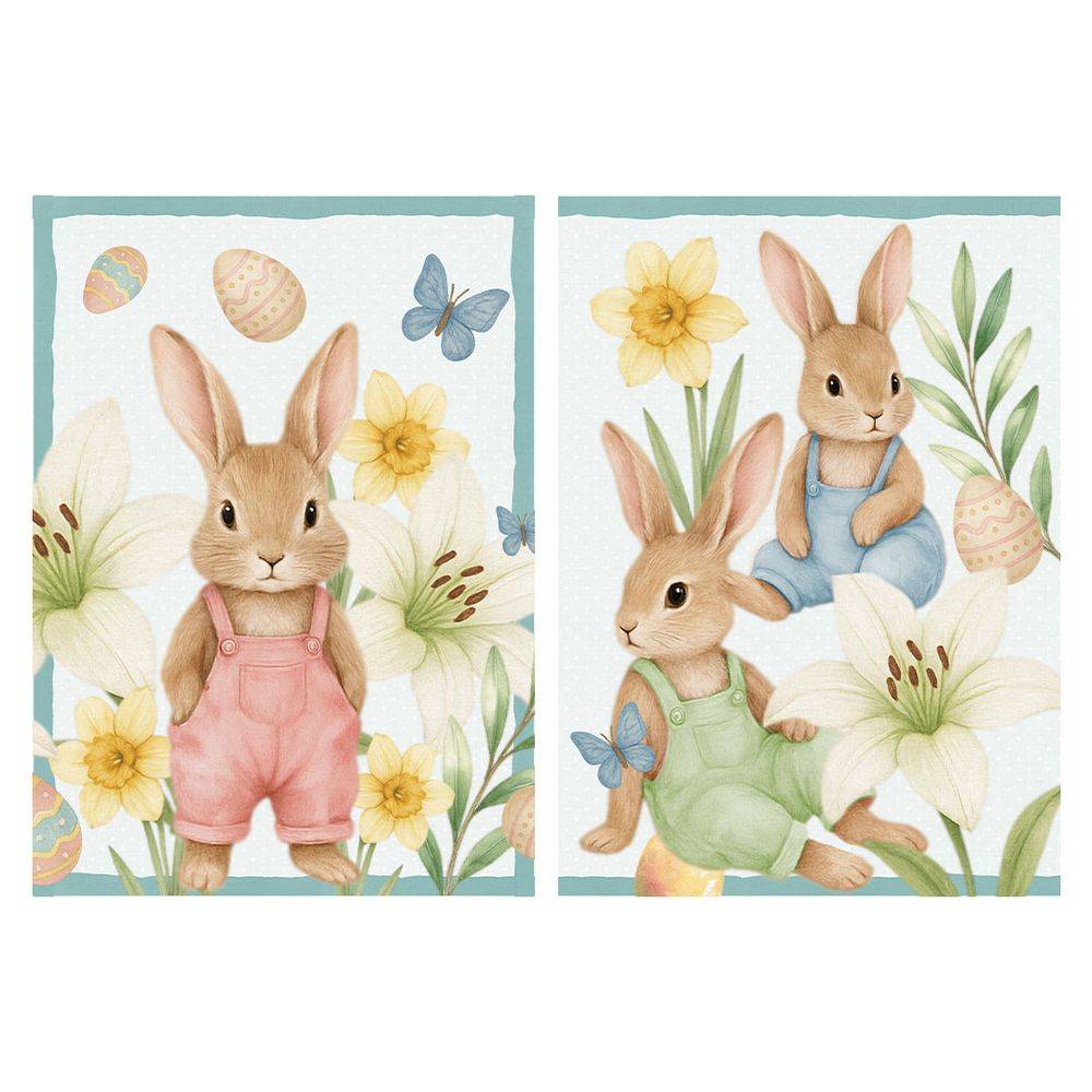 Set 2 Canovacci Stampa digitale Feffi