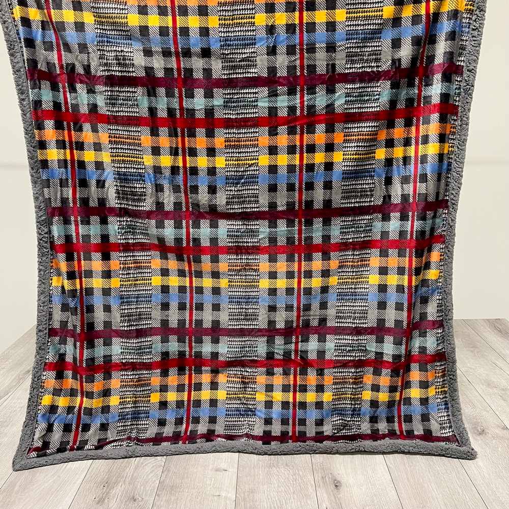 Plaid Sherpa Oregon Matrimoniale
