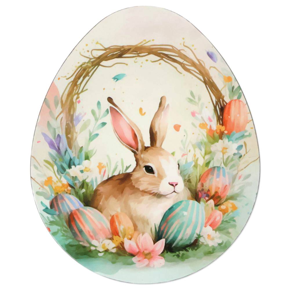 Sottopiatto Pasqua Coniglietto Uova | Centrotavola Decorativo