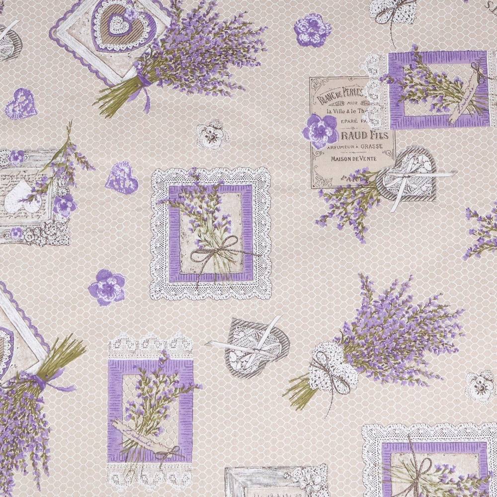 Telo arredo su misura Provenzale fondo Beige