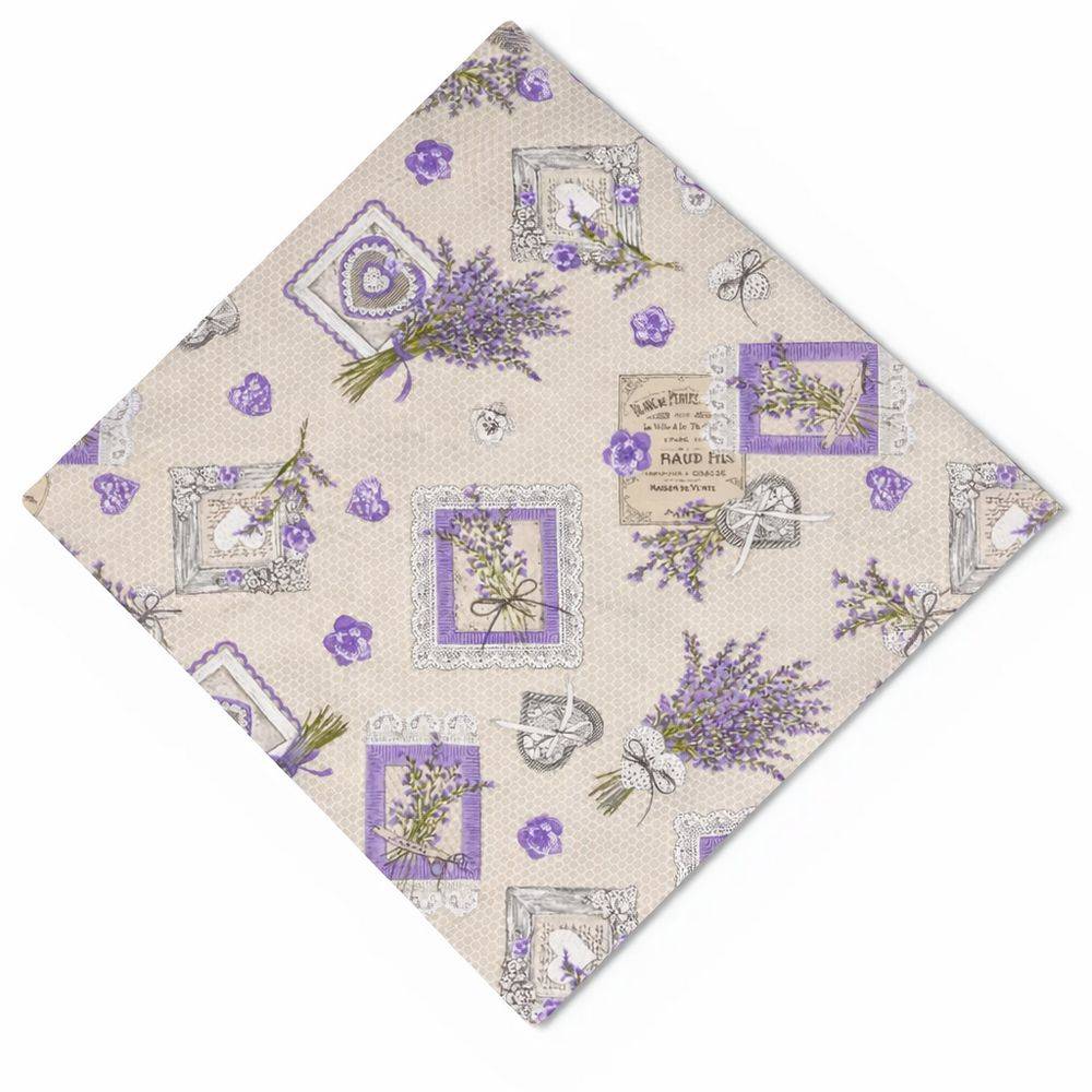 Centrotavola su misura Lavanda Provenzale fondo Beige