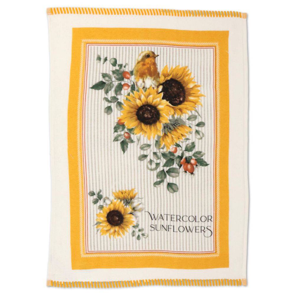 Canovaccio cucina spugna Farm Daily Girasoli