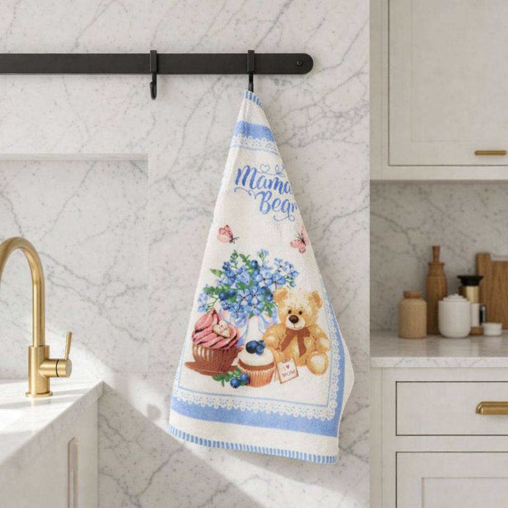 Canovaccio cucina spugna Farm Daily Orsetto