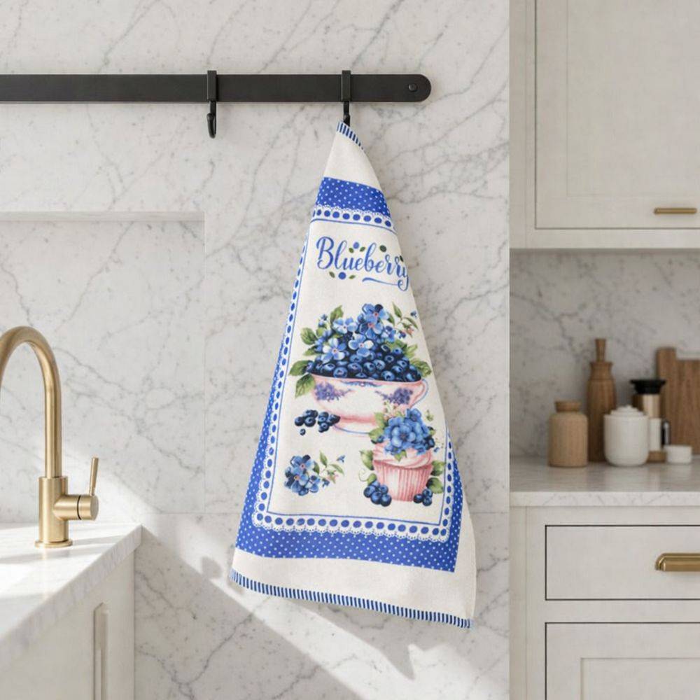 Canovaccio cucina spugna Farm Daily Mirtillo