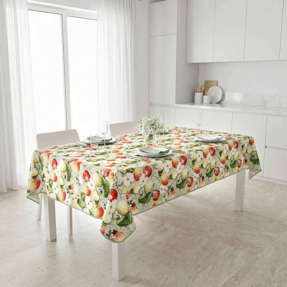 Tovaglia antimacchia Splash Kingdom Mele 140 x 140