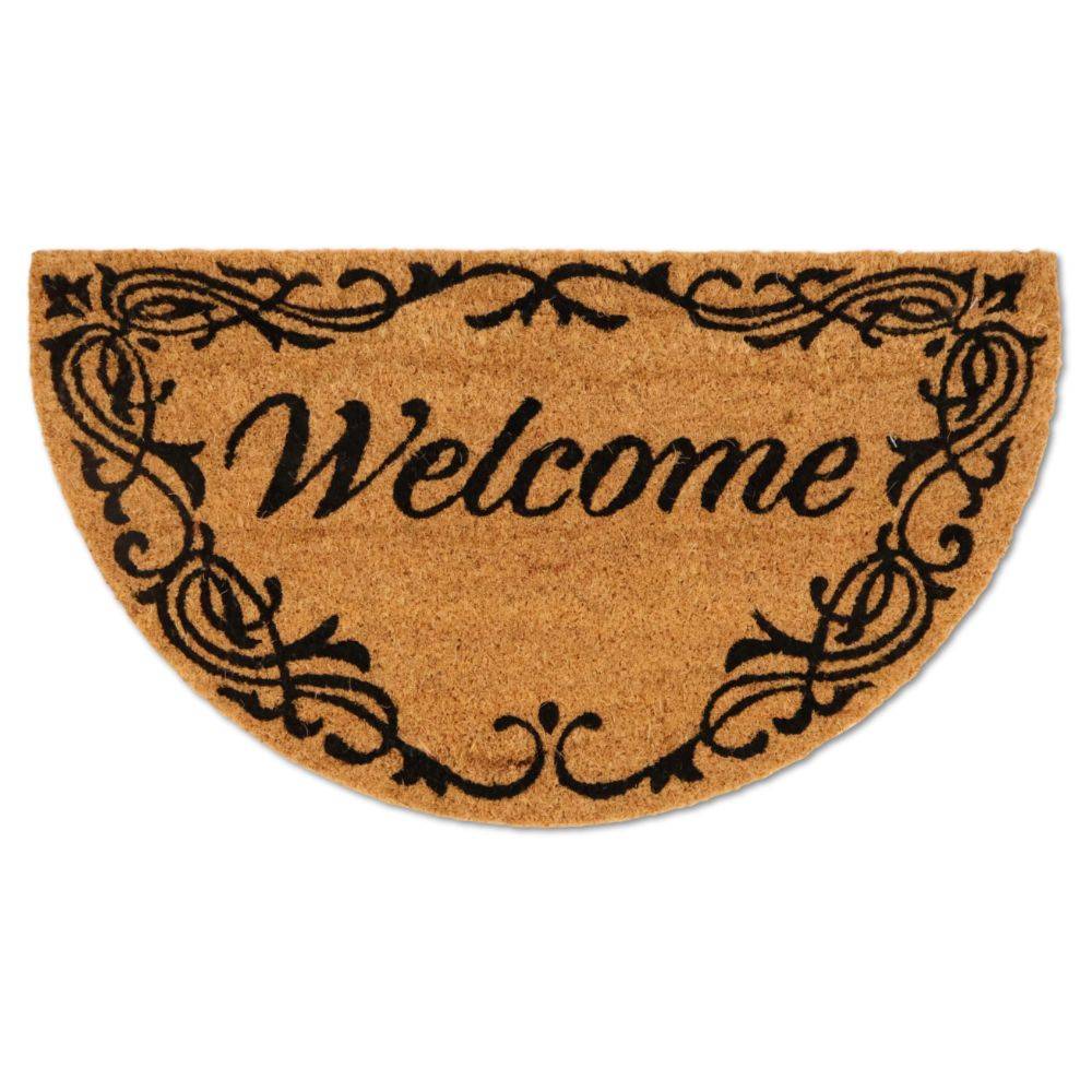 Zerbino in cocco mezzaluna Welcome