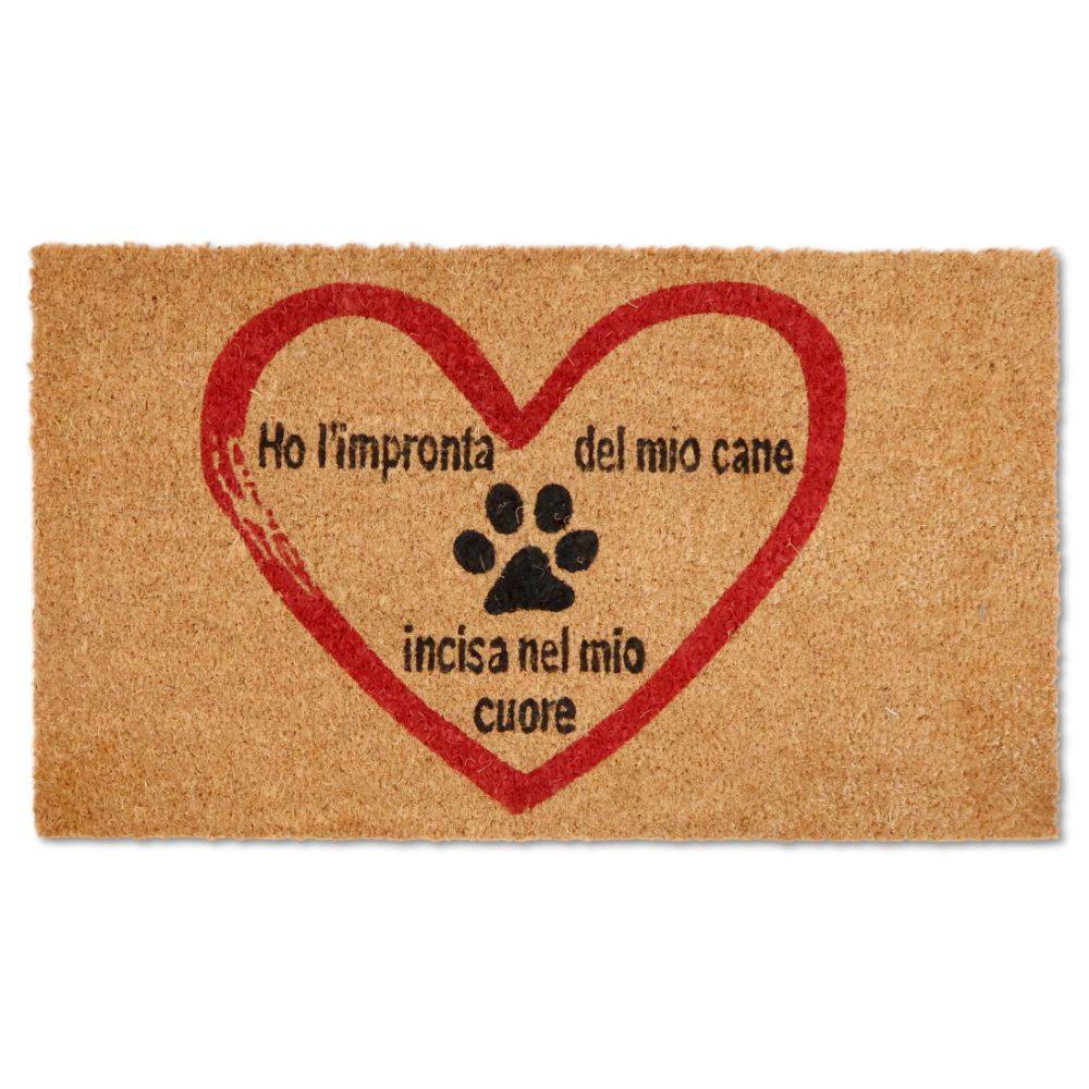 Zerbino in cocco Impronta Cane