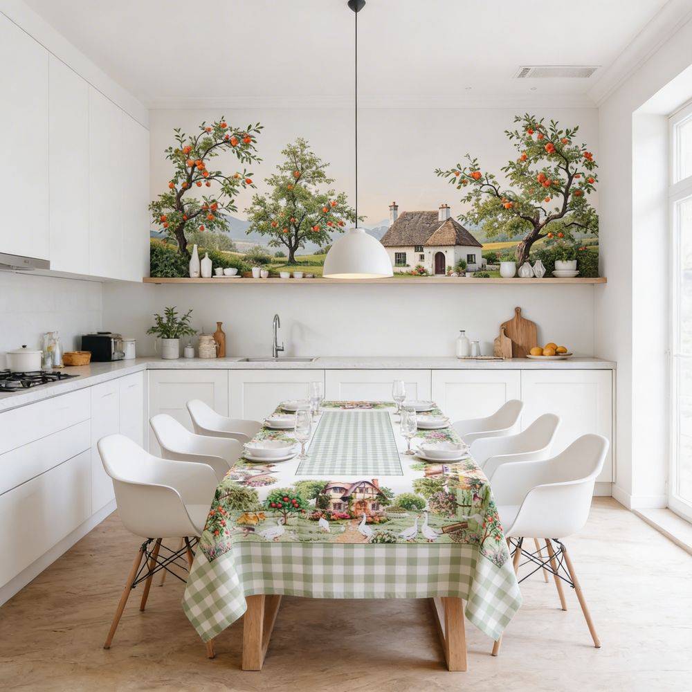 Tovaglia stampa digitale Oche 140 x 240