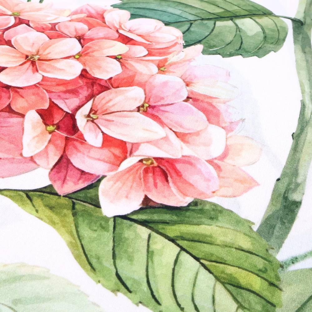 Lenzuolo copriletto con balza stampa digitale Farfalle Floreali Matrimoniale