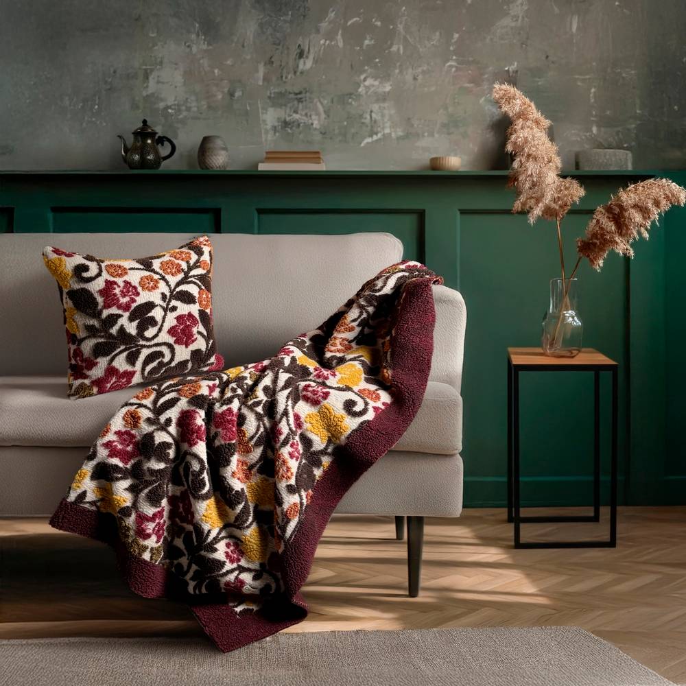 Plaid CREOLE in Lana Cotta Altea 150 x 200