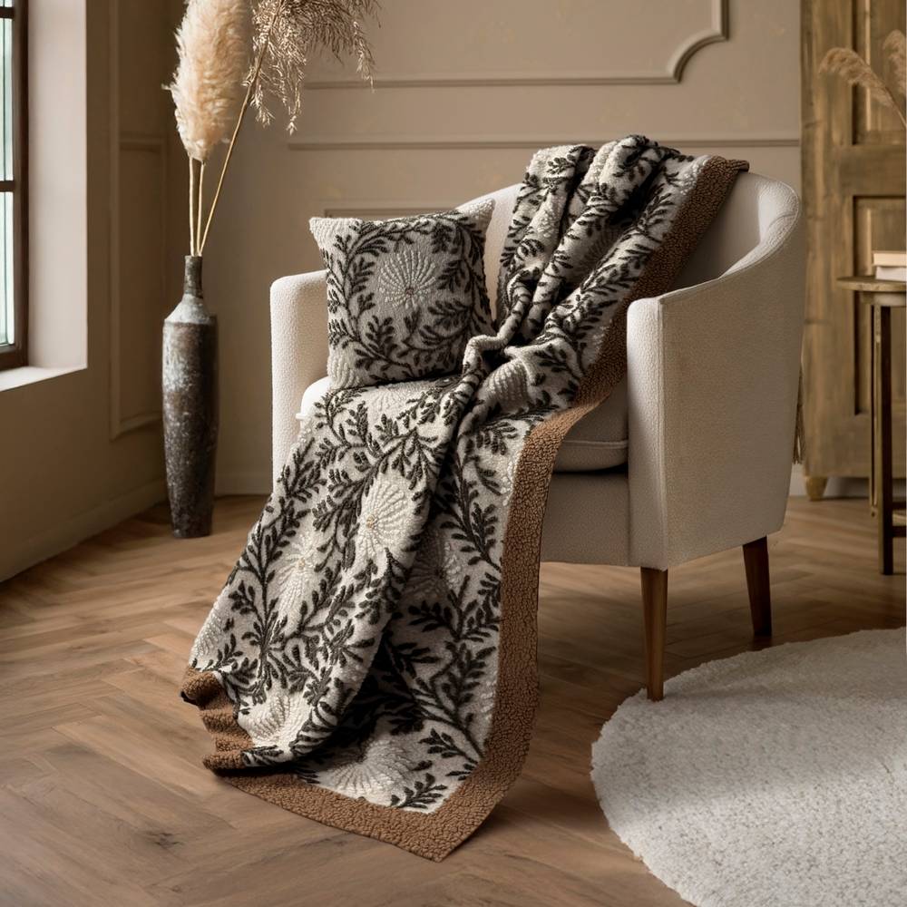 Plaid CREOLE in Lana Cotta Alma 150 x 200