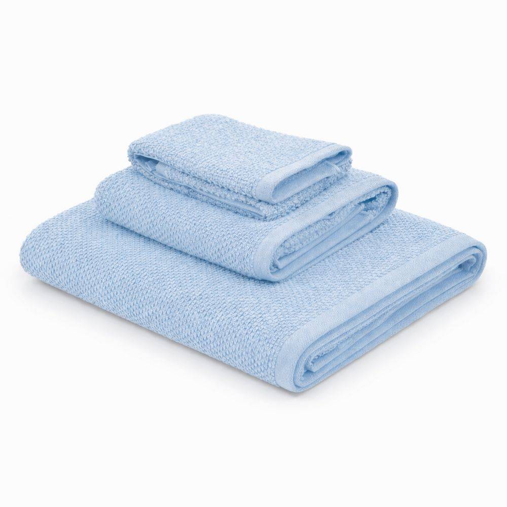 Telo bagno chicco di riso Azzurro Cielo