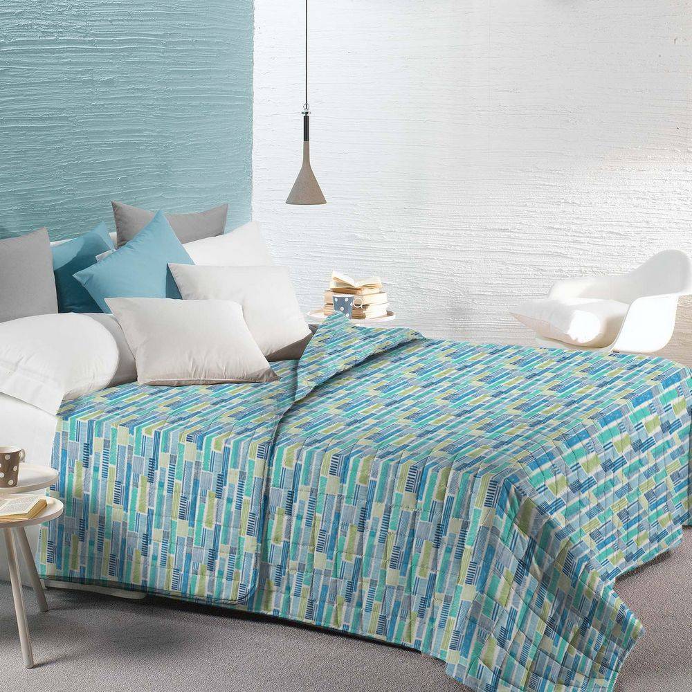 Trapuntino mezzastagione Mosaico Turchese Piazza e mezzo