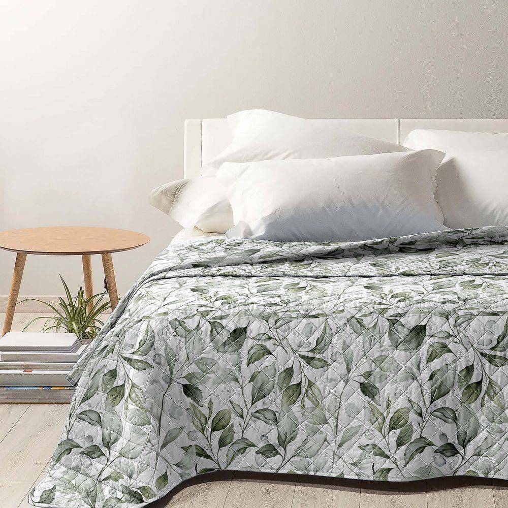 Trapuntino mezzastagione Foglie 82 Piazza e mezzo