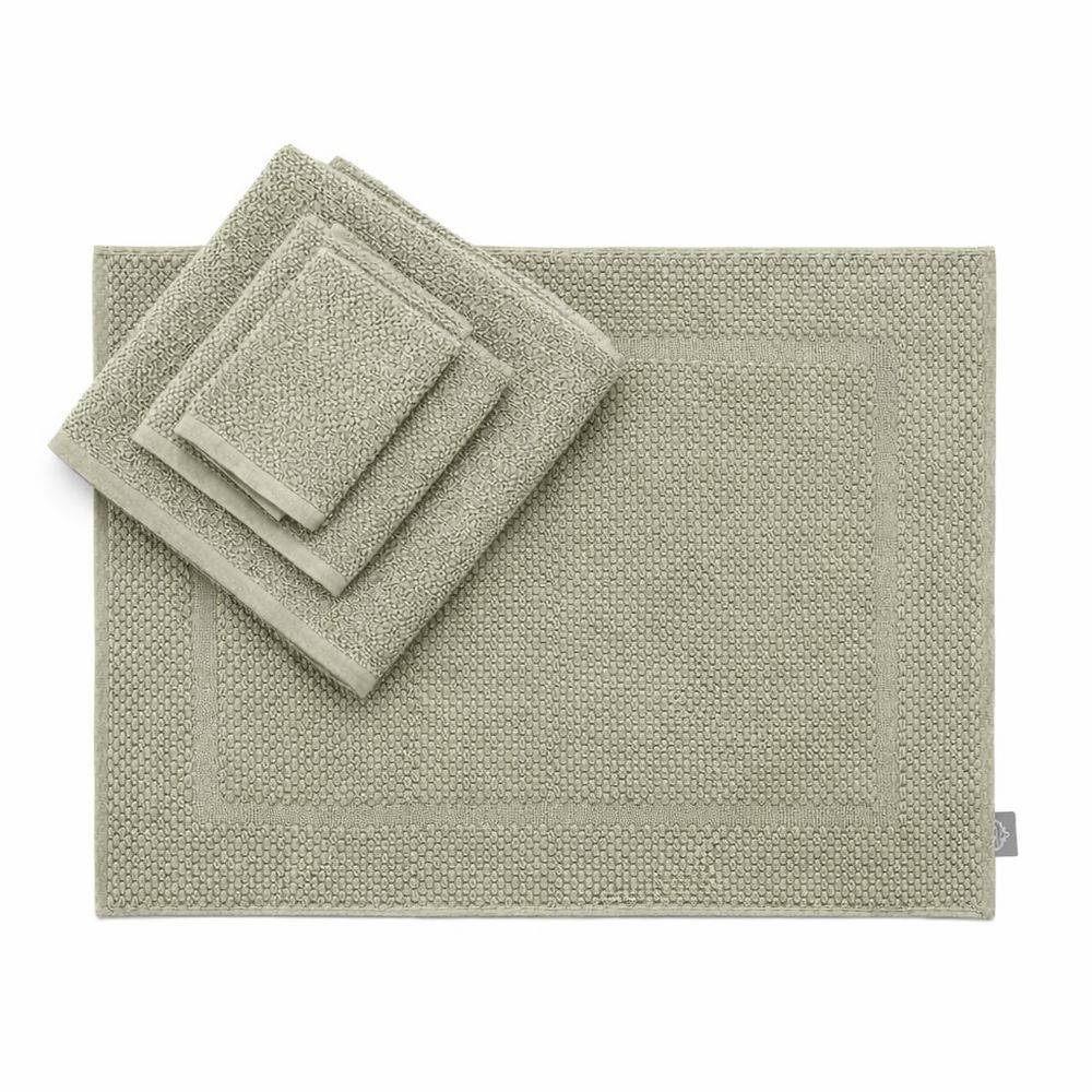 Set Bagno chicco di riso Oliva