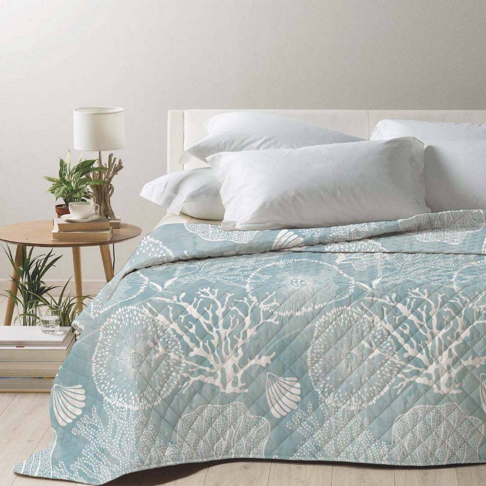 Boutis copriletto Koren Azzurro Singolo