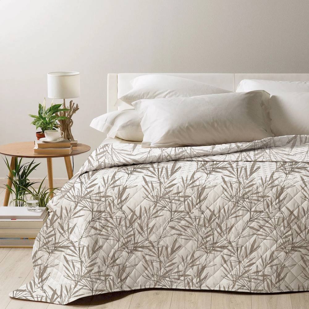 Boutis copriletto Plamera Tortora Singolo