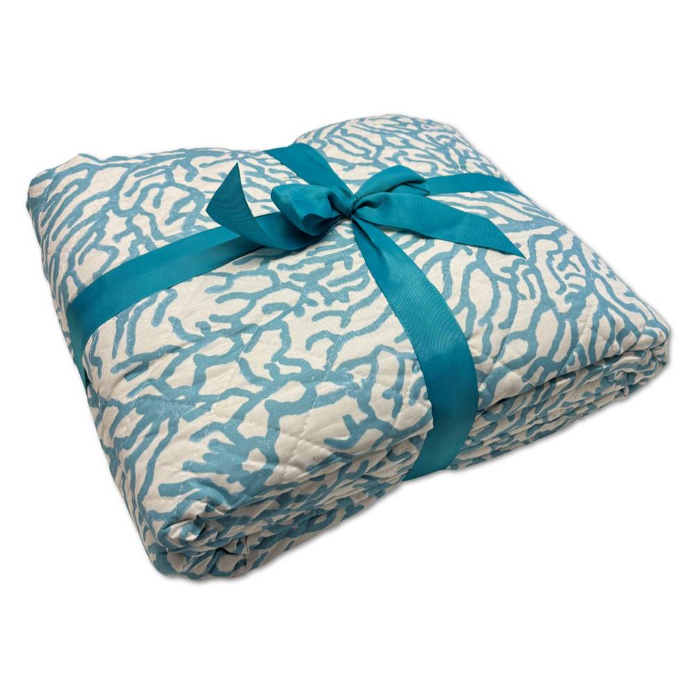 Boutis copriletto Mersin corallo Tiffany Singolo