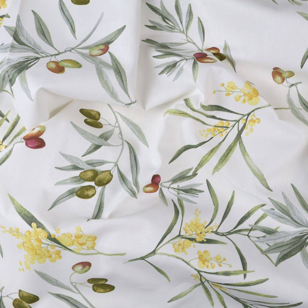 Tessuto a metro Mimosa e Olive