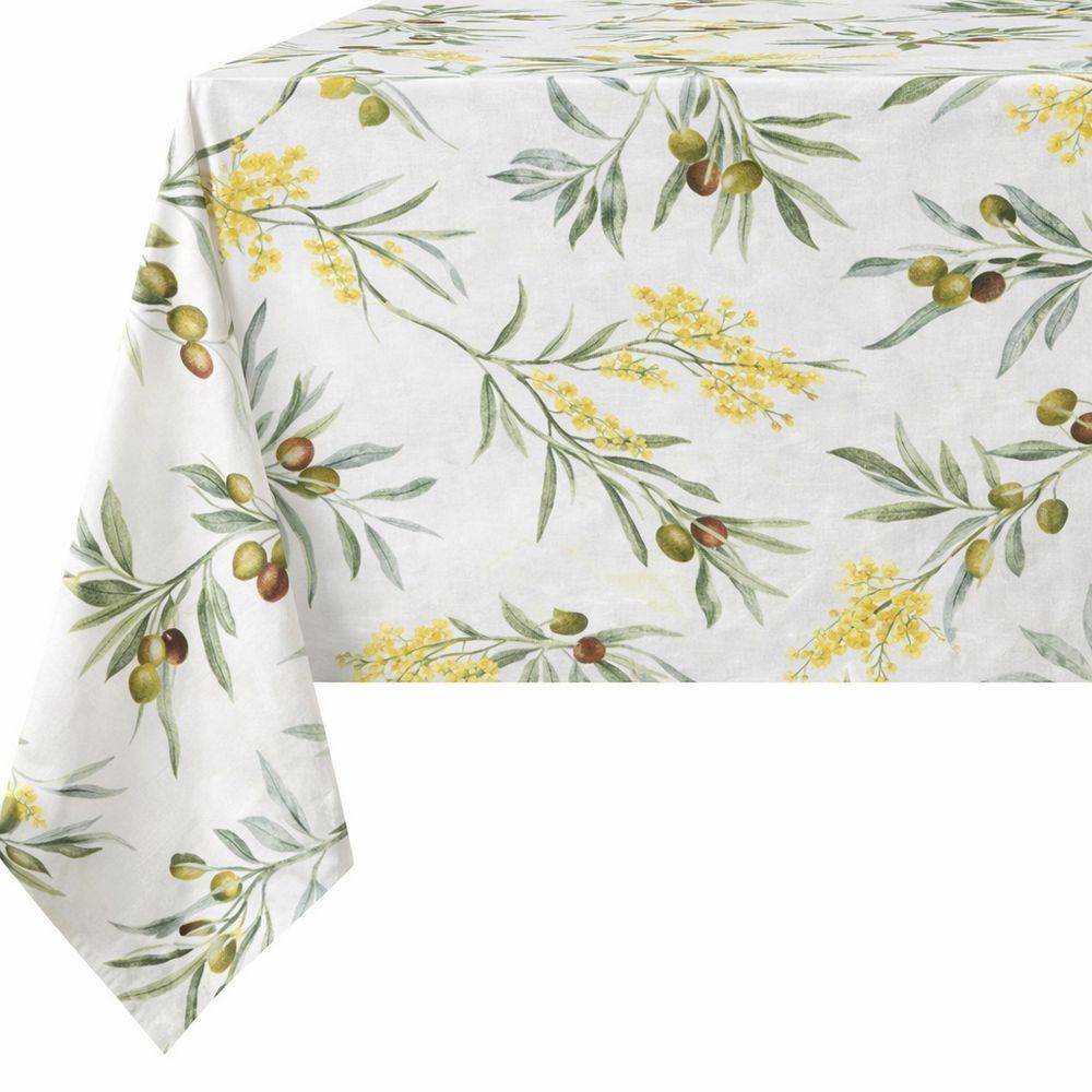 Tovaglia su misura Mimosa e Olive
