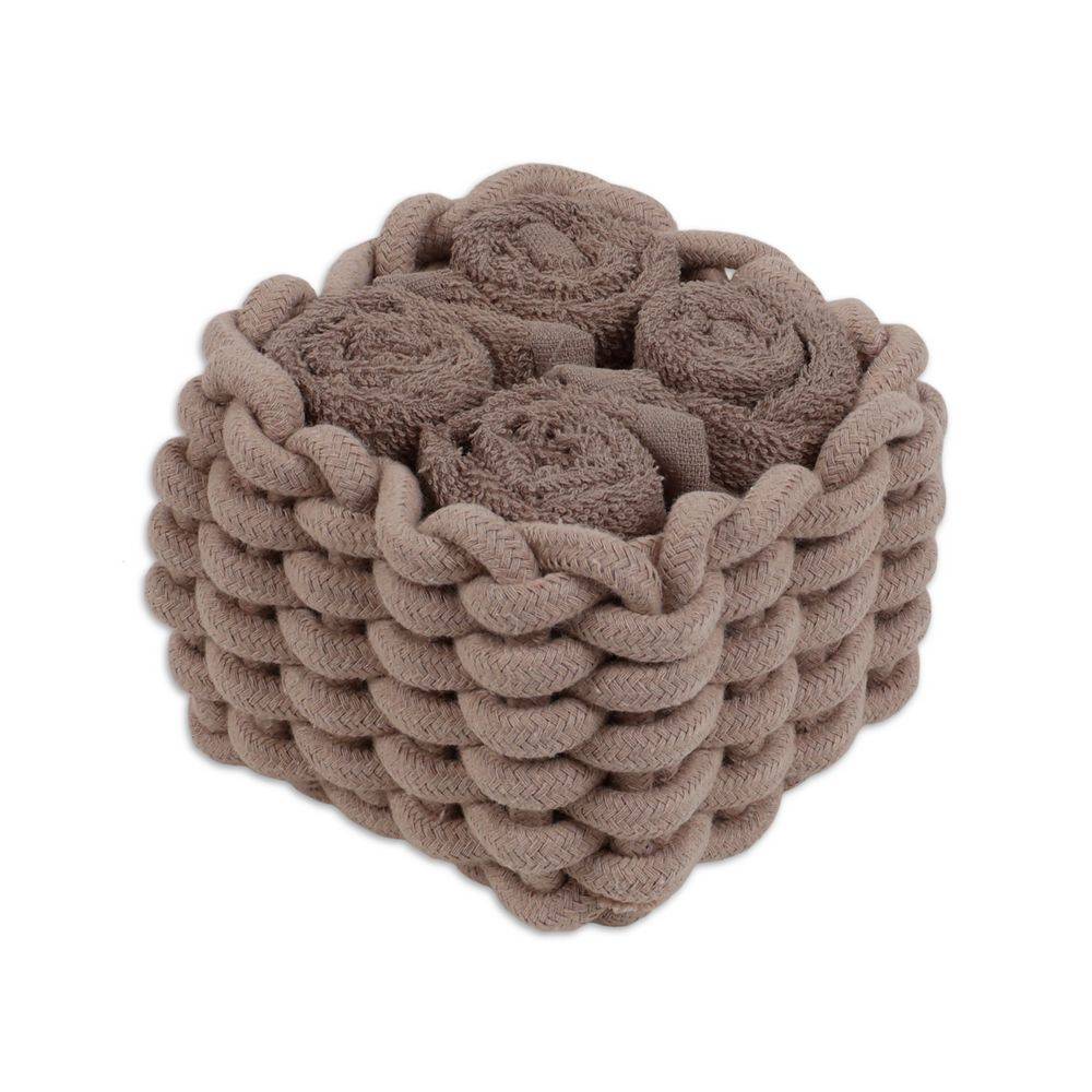 Set 4 Lavette Tallin Marrone