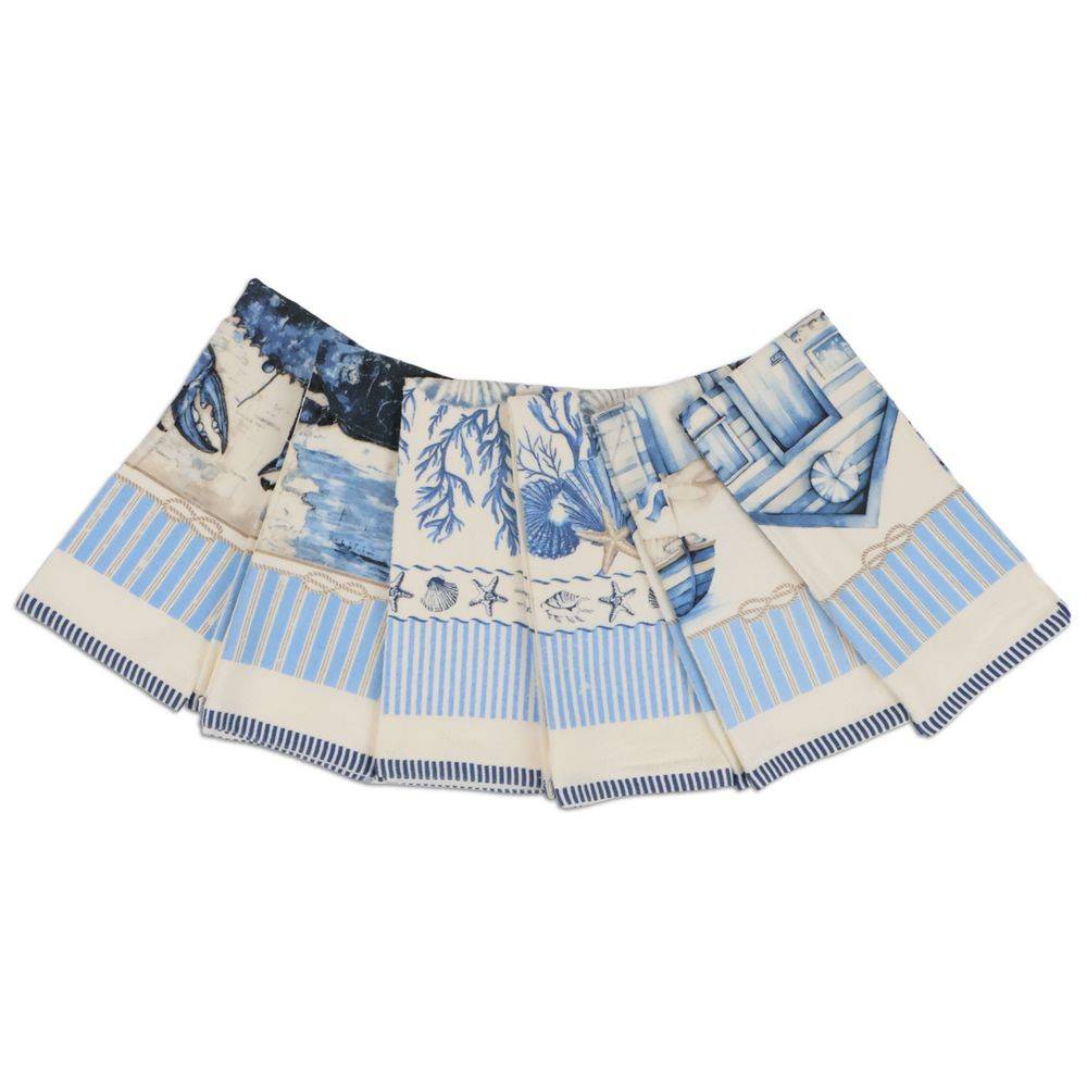 Set 6 Canovacci cucina spugna Country Tulum